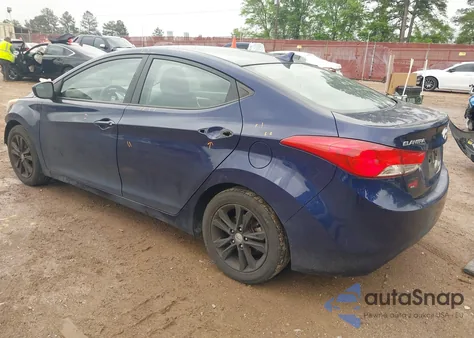 2012 Hyundai Elantra Gls из США, поврежденный, VIN 5NPDH4AE7CH124298